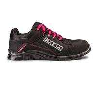 SPARCO 0751739NRFU Practice Industrial Shoe, Zapatillas Unisex adulto, Negro Rosa, 39 EU