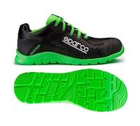 Sparco 0751743NRVF ZAPATILLAS SPARCO PRACTICE KEKE TALLA 43 NEGRO /VERDE S1P SRC