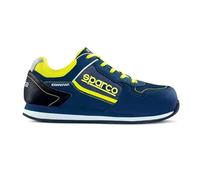 Sparco 0752743BMGF, Gymkhana S1p SRC, Zapatos de Seguridad de Trabajo, Turquesa, Unisex Adulto, Multicolor, 43 EU