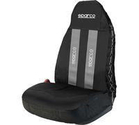 SPARCO 3D Funda Asiento Coche Universal Gris Con Trenzado Lateral