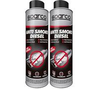 Sparco Aditivo Anti Humos Diésel Aditivo de Combustible Diésel 300 ml (Paquete de 2)