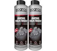Sparco Aditivo Tratamiento Diésel Aditivo de Combustible Diésel 300 ml (Paquete de 2)