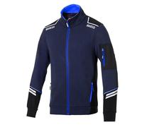 sparco Alabama Cremallera Completa, Azul Claro, 3XL Unisex Adulto