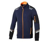 Sparco Alabama Cremallera Completa, Naranja, XL Unisex Adulto