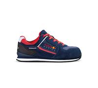 Sparco Allroad, Industrial Shoe Unisex Adulto, BLU Marine Rosso, 41 EU
