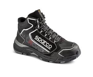 Sparco - Allroad Okayama - ESD S3S SR FO HRO - Calzado de seguridad sin metal ESD con puntera de composite - Parte superior repelente al agua - Suela antideslizante y resistente al calor - EU 47