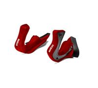 Sparco ALMOHADILLAS MEJILLAS CASCO RJ ROJO 25MM