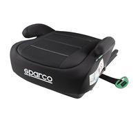 Sparco Alzador Infantil Coche ISOFIX R129/03 | 125-150 cm (6-12 Años) | Elevador sin Respaldo | Acolchado Ergonómico, Lavable y Transpirable | Mayor Estabilidad y Protección Lateral