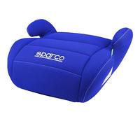 Sparco Alzador Infantil de Asiento de Coche Azul i-Size para Niños y Niñas. Homologado ECE R129/03 125-150 cm. Con funda lavable de 3 cm. Fabricado en ABS de Alta Resistencia