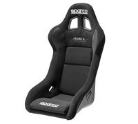 Sparco Asiento Deportivo Evo II US QRT S008013RNR - Homologación FIA 8855-1999, Peso 6.8 kg, para Competición, Track Day y Sim Racing