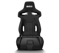 Sparco Asiento R333 Negro S009011NR con Marco Tubular, Palanca de Ajuste Doble y Fijación Inferior 271x345