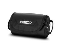 Sparco - Bolsa Baja Multiusos, Organizador Compacto para Vehículo, Práctica y Funcional para Conductores, 22 x 12 x 12 cm, Negro
