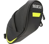 Sparco Bolsa de Bicicleta Amarilla Hecha de Materiales compuestos, Impermeable y Resistente a la abrasión