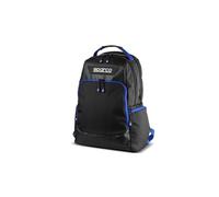 Sparco Bolsa SUPERSTAGE Azul Mochila, Adultos Unisex, Negro (Negro), Talla Única