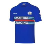 sparco Camiseta Martini-R Manga Corta Talla XL Azul Claro