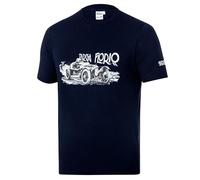 Sparco Camiseta Targa Florio Talla XL Azul Marino