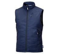Sparco - Chaleco Acolchado Grit Sanford BM - Impermeable y Transpirable - Acolchado de Poliéster 200 g/m² - Forro Interior Tafetán - Talla L - Azul