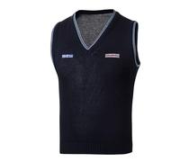 sparco CHALECO DE PUNTO MARTINI-R TALLA M AZUL MARINO