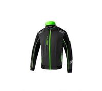 Sparco - Chaqueta Cortaviento Austin - Impermeable y Reflectante - Material Resistente a la Abrasión - Diseño Ergonómico - Talla S