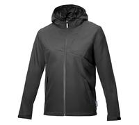 Sparco - Chaqueta Cortavientos Grit Elbert - Impermeable y Transpirable - Tejido Resistente de Poliéster Mecánico - Forro Interior de Malla - Capucha Integrada - XXXL - Azul