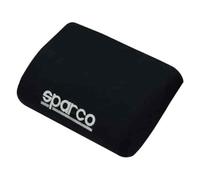Sparco - Cojín de Asiento para Coche, Comodidad y Soporte Ergonómico para Conductores, Ideal para Vehículos, Viajes Largos y Uso Diario, Negro