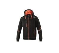 sparco Colorado Hooded Full Zip, Naranja, S Unisex Adulto