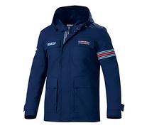 Sparco de Campo Martini Chaqueta, Azul, XL Unisex Adulto