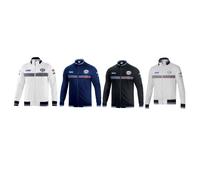 Sparco felpa full zip Martini Racing 100% Algodón Inspirada A Icónica Chándal