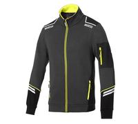 Sparco Sudadera Tech full zip Alabama Algodón Mangas Reforzado Tiras Reflexivo