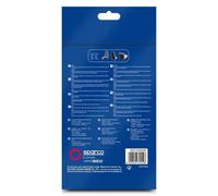 SPARCO Funda para asiento Bola / Espuma Negro / Gris (Ref: SPC1020GR)