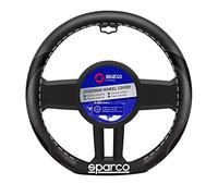 Sparco Funda Volante 'Flat Bottom' Negro - Compatible con Peugeot 208 & 308 II
