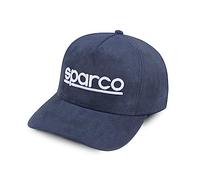 Sparco Gorra Suede Azul Marino béisbol, Estandar Unisex Adulto