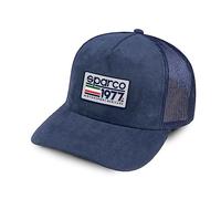 Sparco Gorra Trucker Azul Marino béisbol, Estandar Unisex Adulto