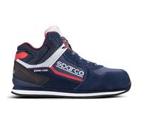 sparco Allroad, Industrial Shoe Unisex Adulto, BLU Marine-Rosso, 43 EU