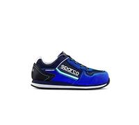 Zapato de seguridad SPARCO GYMKHANA DANI S1P SRC Azul-verde flúor - 07527
