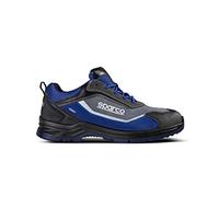 sparco, Industrial Shoe Unisex Adulto, Grigio Scuro-Azzurro, 47 EU