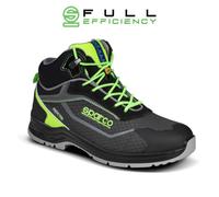 Sparco Indy Ranger ESD S3S Sr Zapato de Trabajo Seguridad N.45 Nerón / Verde
