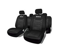 Sparco SPC1016BK - Juego Fundas BK, Negro
