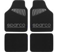 SPARCO Juego Completo SPC19 Universal Alfombras De Moqueta Auto Negro/Gris