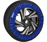 SPARCO Juego De 2 Calzas De Nieve De Tela Negro Talla S Original