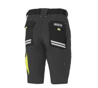 sparco Laredo Shorts, Amarillo Fluo, 3XL Unisex Adulto