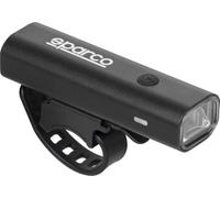 Sparco Luz Delantera para Bicicleta en Tapa metálica con indicador de batería Baja