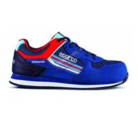 Sparco Zapatillas Gymkhana S1P Martini-R Talla 48 Azul, Mocasín Estilo de conducción Unisex Adulto, EU