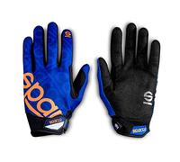 SPARCO MECA GUANTES 3 TALLA 12 (XL) AZUL/NARANJA