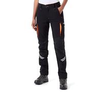 Pantalon tecnico oregon negro/naranja t.xl SPARCO