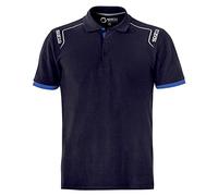 Sparco Polo Chaqueta, Azul, Estandar Unisex Adulto