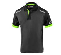 Sparco Polo de Trabajo técnico para Hombre Transpirable de Verano. Camiseta piqué con Tirantes Reforzados, Alta Visibilidad. Modelo Toledo., Gsvf, XXL