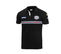Sparco Polo Marca Modelo Polo Replica Martini-R Talla 6XXXL Negro