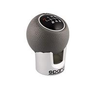 Sparco Pomo de Cambio de Marchas Manual Lazio Cromado/Gris Universal