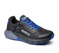 Sparco S-Park Gap, Industrial Shoe Unisex Adulto, Negro y Azul, 44 EU